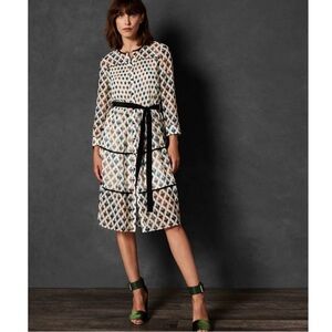 Ted Baker Colours  by number Ria heart print dress size 2